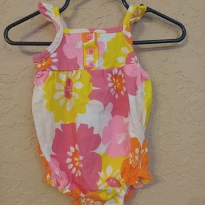 Carter's Newborn Floral Romper